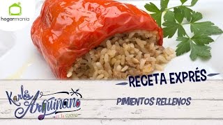 Receta de Pimientos rellenos por Karlos Arguiñano [upl. by Husein]