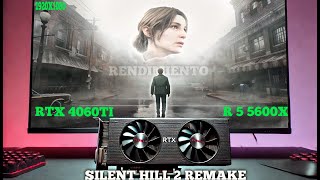 silent hill 2 remake gameplay rtx 4060 ti  R 5 5600X [upl. by Eusassilem]