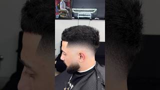 LEARN TO FADE  MID DROP FADE WAVY HAIR 💈🔥 barber tutorial haircut [upl. by Ivad]