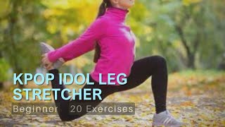 KPOP Idol Leg Stretcher  Help You Get Thinner Legs and Slimmer Thighs [upl. by Fonsie]