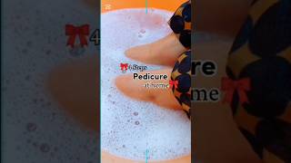 Budget Friendly Pedicure at home4 steps easy pedicureGlam with Fiza pedicure pedi manicure [upl. by Nyliram]