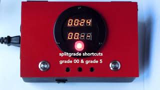 fstop timer  LED variable contrast control [upl. by Enyalb]