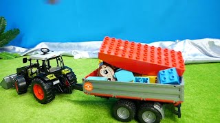 Traktor Lastauto Dumper Bruder [upl. by Lewellen254]