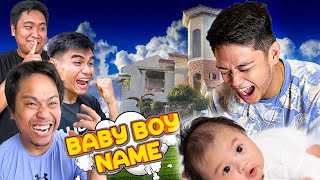 BABY BOY ni VON PANGALAN REVEAL [upl. by Hapte]