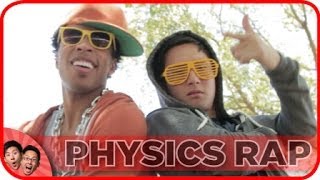 Physics Rap Newtons Laws  The Fu [upl. by Enneirdna]