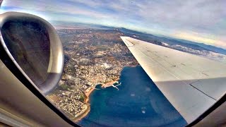 Volotea Boeing 717  Full Flight AthensSantorini  Amazing SOUND  GoPro WingEngine View [upl. by Si456]