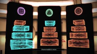 Mass Effect 1 Noveria Memory Core Puzzle Easy Solve [upl. by Aan803]