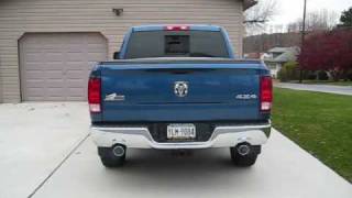 2009DodgeRam 1500 Mufflex 14quot Magnaflow dual exhaust [upl. by Ezri603]