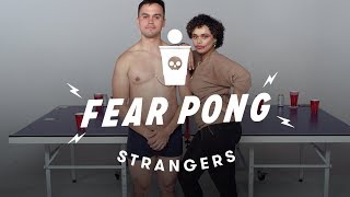 Strangers Play Fear Pong Ella vs Rob  Fear Pong  Cut [upl. by Domeniga]