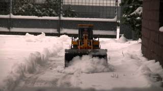 WHEEL LOADER l KOMATSU WA 6006 l THE SNOW CLEARING l RC MACHINES l RC BULDOZER l REMODE CONTROL l [upl. by Llien]