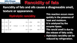 B3 Rancidity of fats and oils SL [upl. by Haff]