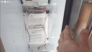 GE refrigerator not cooling Frost buildup in the freezer [upl. by Senecal]