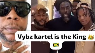 Vybz kartel big up Buju Banton 😂Women diss Vybz kartel Fiance 😳🤬 [upl. by Nuahc673]