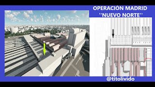 OPERACIÓN CHAMARTÍN REFORMA ESTACIÓN DE CHAMARTÍN PLANOS Y VIDEOS SEP23 [upl. by Noda]