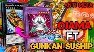 OJAMA COMBO GUNKAN SHUSIP BIKIN BENGONG BUDAK META YuGiOh Duel Links [upl. by Yelyab113]