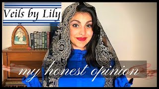 Veils By LilyAuthentic Spanish Floral Mantilla Review [upl. by Eidolem]