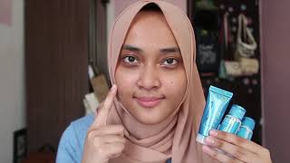 Review 1 bulan pemakaian Hada Labo Shirojyun Ultimate Whitening [upl. by Ysdnil]