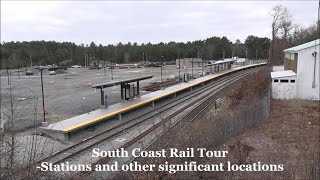 South Coast Rail Tour  Future MBTA Commuter Rail to Fall River and New Bedford [upl. by Hak610]