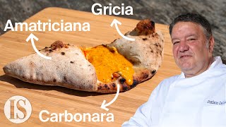 Il Calzone ripieno di Carbonara Gricia e Amatriciana di Stefano Callegari [upl. by Theurich]