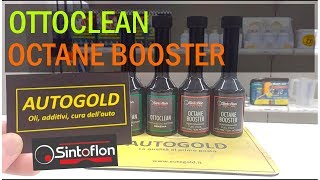 SINTOFLON Ottoclean  OctaneBooster additivi benzina [upl. by Tyson]