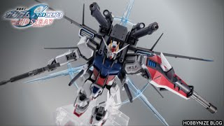 ROBOT SPIRITS ＜SIDE MS＞ GATX105E＋P202QX STRIKE GUNDAM ＋IWSP ver ANIME [upl. by Erlene]