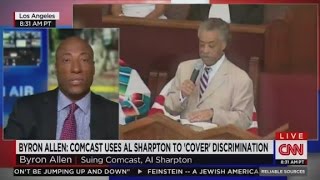 Al Sharpton Comcast sued for racial discrimination [upl. by Lothair603]