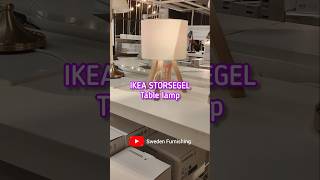 Ikea storsegel table lamp new 2024 [upl. by Acinorav]