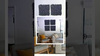 Easy Wall Makeover Stunning Artificial Vertical Wall Mats for Home amp Office DIY Home Decor Ideas [upl. by Brote]