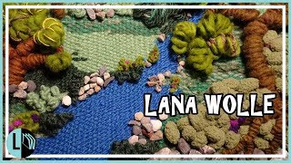 TELAR DECORATIVO PAISAJE 1 Paso a Paso Wall hanging Wandteppich Tutorial Lana Wolle [upl. by Berny]