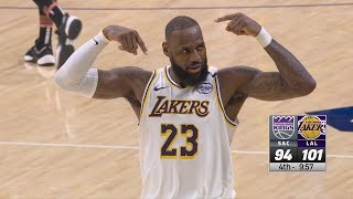 LeBron Sparks INSANE 210 4th QTR Run UNCUT  October 26 2024 [upl. by Malva]