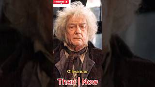 Harry Potter Then and NOW John HurtOllivander THEN AND NOW [upl. by Nidya]