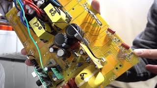 3000W inverter Repair Pt 2 Soldering [upl. by Chemarin503]