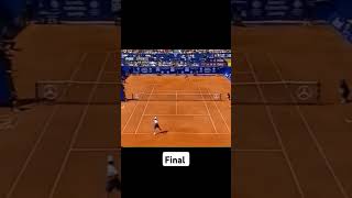 Derecha de Gaudio vs Robredo en la final de Estoril winner gato tenis tennis drive drop reves [upl. by Carey819]