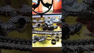 Oxidized jewellery cleaning process ✨ minivlog shortvideo shorts youtube youtubeshorts [upl. by Eimak]