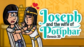 Joseph and the wife of Potiphar 😘😨  Animated Bible Stories  My First Bible  17 [upl. by Trebor396]