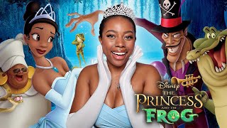 Dressing Up As Princess Tiana To Rewatch Disneys THE PRINCESS AND THE FROG Movie Reaction [upl. by Oicelem]