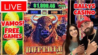 🔴EN VIVO EN EL CASINO VAMOS EN BUSCA DE 3 MONEDAS DE ORO EN BUFFALO LINK [upl. by Akimaj]