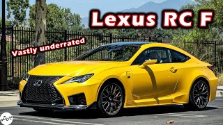 Loving V8s in the 2023 Lexus RC F – DM Review  Test Drive [upl. by Nanda750]