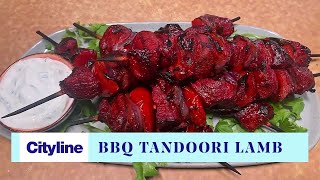 Tandoori lamb skewers with smoked mint yogurt [upl. by Mariken]