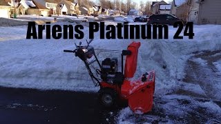 Ariens platinum 24 overview [upl. by Ahcire]