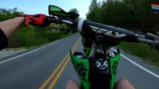 KX450f Full Throttle Wheelies [upl. by Squier539]