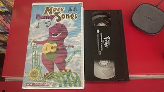 Opening And Closing To More Barney Songs 1999 VHS [upl. by Ambur340]