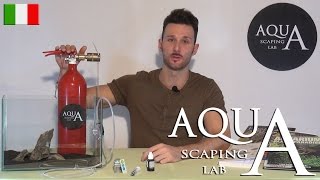 Aquascaping Lab  CO2 impianto di fertilizzazione con Anidride Carbonica tutorial su installazione [upl. by Della857]