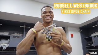 Russell Westbrook Wins His First DPOG Chain 🥶 [upl. by Percy493]