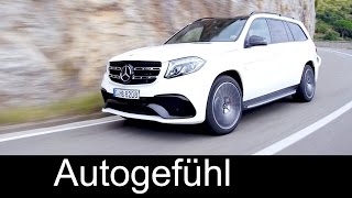 New MercedesAMG GLS 63 4MATIC Preview Exterior Interior amp SOUND  Autogefühl [upl. by Kelcie]