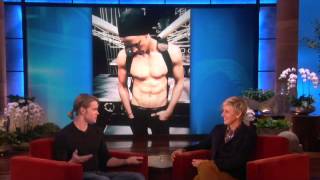 Chord Overstreet on Cory Monteith on Ellen Show [upl. by Iliram798]