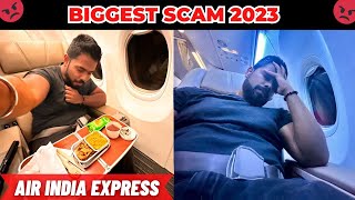 Worst experience ever in Air India Express BUSINESS CLASS  ye Galti mat karna [upl. by Kandy]