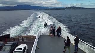 RCMP Trying to board BC ferries out of Nanaimo British Columbia Canada [upl. by Alitta]