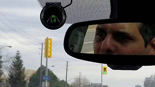 Mobileye 630 collision alert system  Mazda 3 Driver assistance system [upl. by Auburn86]