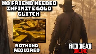 NO FRIEND NEEDED DO THIS INFINITE GOLD MONEY TREASURE MAPS GLITCH RDR2 ONLINE  RED DEAD ONLINE [upl. by Hanaj]